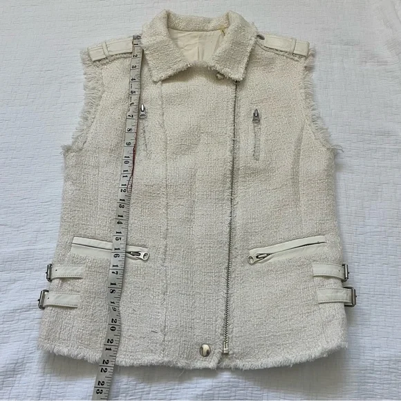 Rebecca Taylor tweed moto vest - Picture 8 of 8